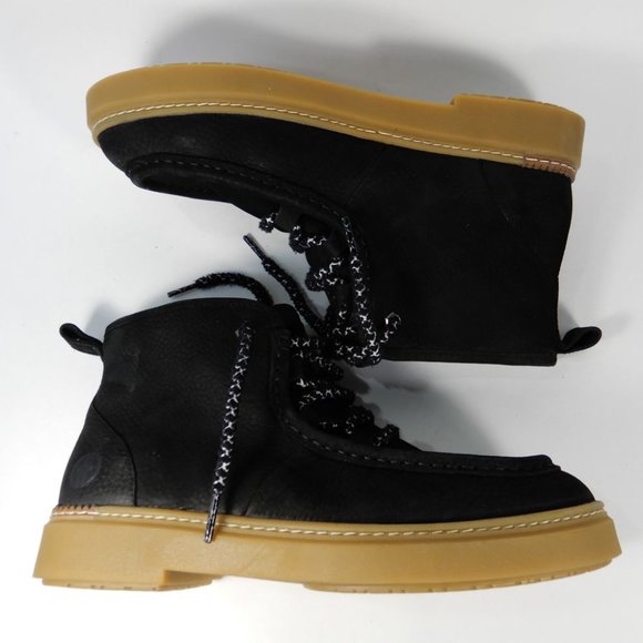 COLE HAAN Summit Chukka Bootie Boots Size 8.5 Black Leather Comfort NEW $150 - Picture 8 of 11